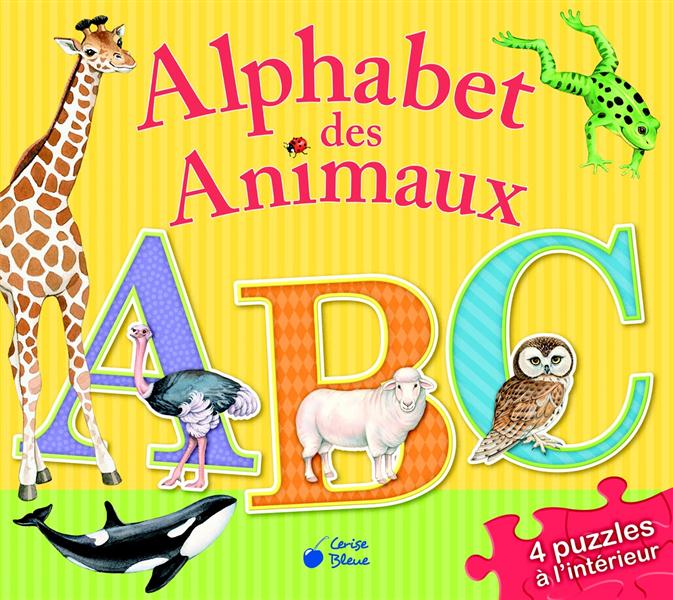 Alphabet des animaux – Livre avec puzzles