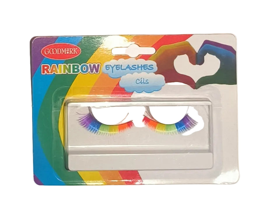 Faux cils arc-en-ciel Rainbow Goodmark