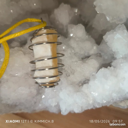 Pendentif Citrine Brute – Pierre Naturelle