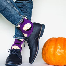 Lot de 12 Chaussettes d’Halloween 36–41 – 6 modèles assortis