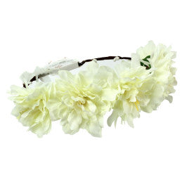 Couronne de Fleurs Blanches