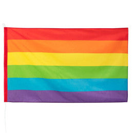 Drapeau Arc-en-ciel en Polyester 90 x 150 cm Boland