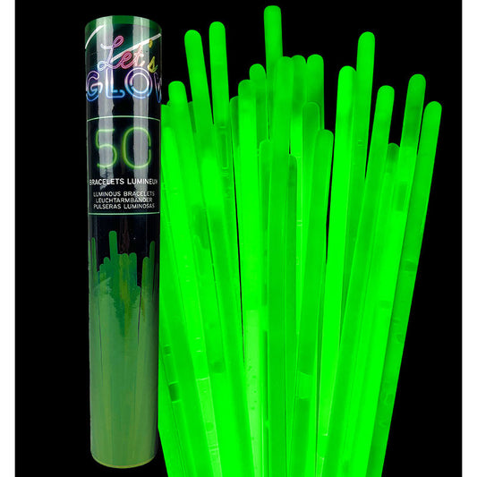 GLOW Tube de 50 bracelets 5x200mm