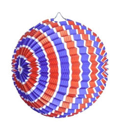 Lampion Ballon 22 cm Tricolore CDA