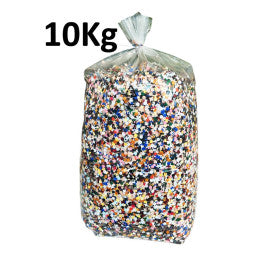 Sac de 10 kg Confettis Multicolores Carnaval