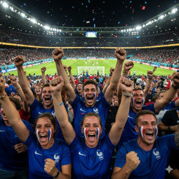 12 Sticks Maquillage Tricolore France - Coupe du Monde | FANZONE