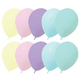 10 Ballons latex PASTEL 30 cm - Par 3