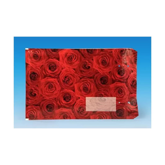Enveloppes bulles Fleurs Roses Rouges G/7 - Lot de 10