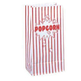 120 Sachets Snacking Pop Corn en Papier 25 x 13 x 8 cm