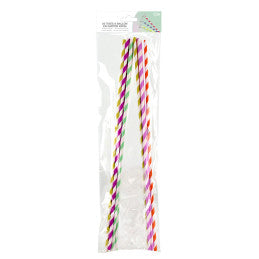 10 tiges à ballon 40 cm carton avec coupelle plastique