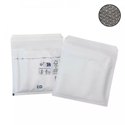Enveloppe bulle Classique CD blanc 200x175mm - Carton de 100