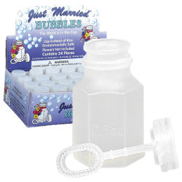 3 x 24 bulles de savon Just Married