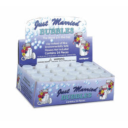 3 x 24 bulles de savon Just Married