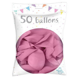 50 Ballons Latex 30 cm - Qualité Hélium 100% Biodégradable