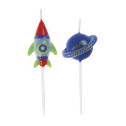 6 Bougies - Anniversaire Outer Space