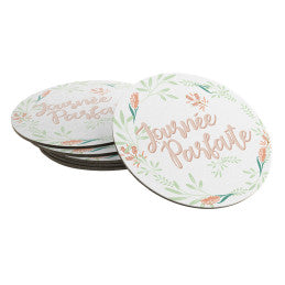 Sous-verres carton EVJF Mariage Champêtre - Par 72