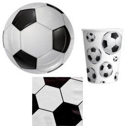 12 Lots de 8 Assiettes 23 cm Football