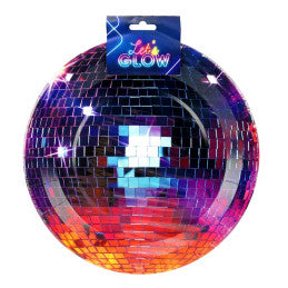 Lot de 12 x 8 Assiettes Let's Disco 23 cm