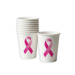 Carton de 96 gobelets 25 cl – Ruban Octobre Rose