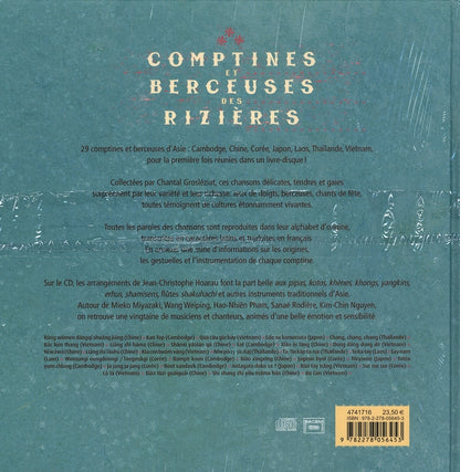 Comptines et berceuses des rizières – Livre avec CD audio