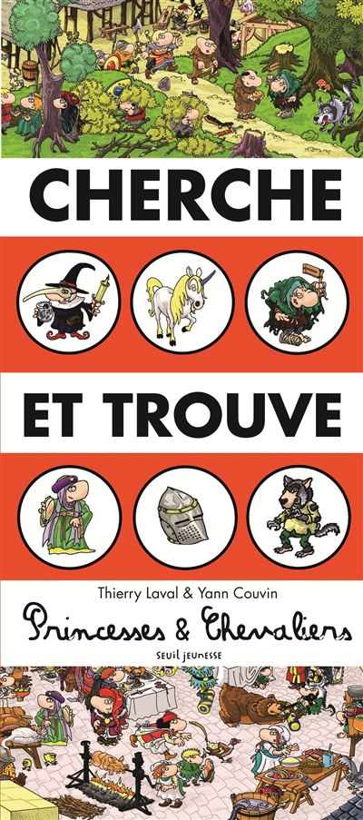 Cherche et trouve – Princesses et chevaliers