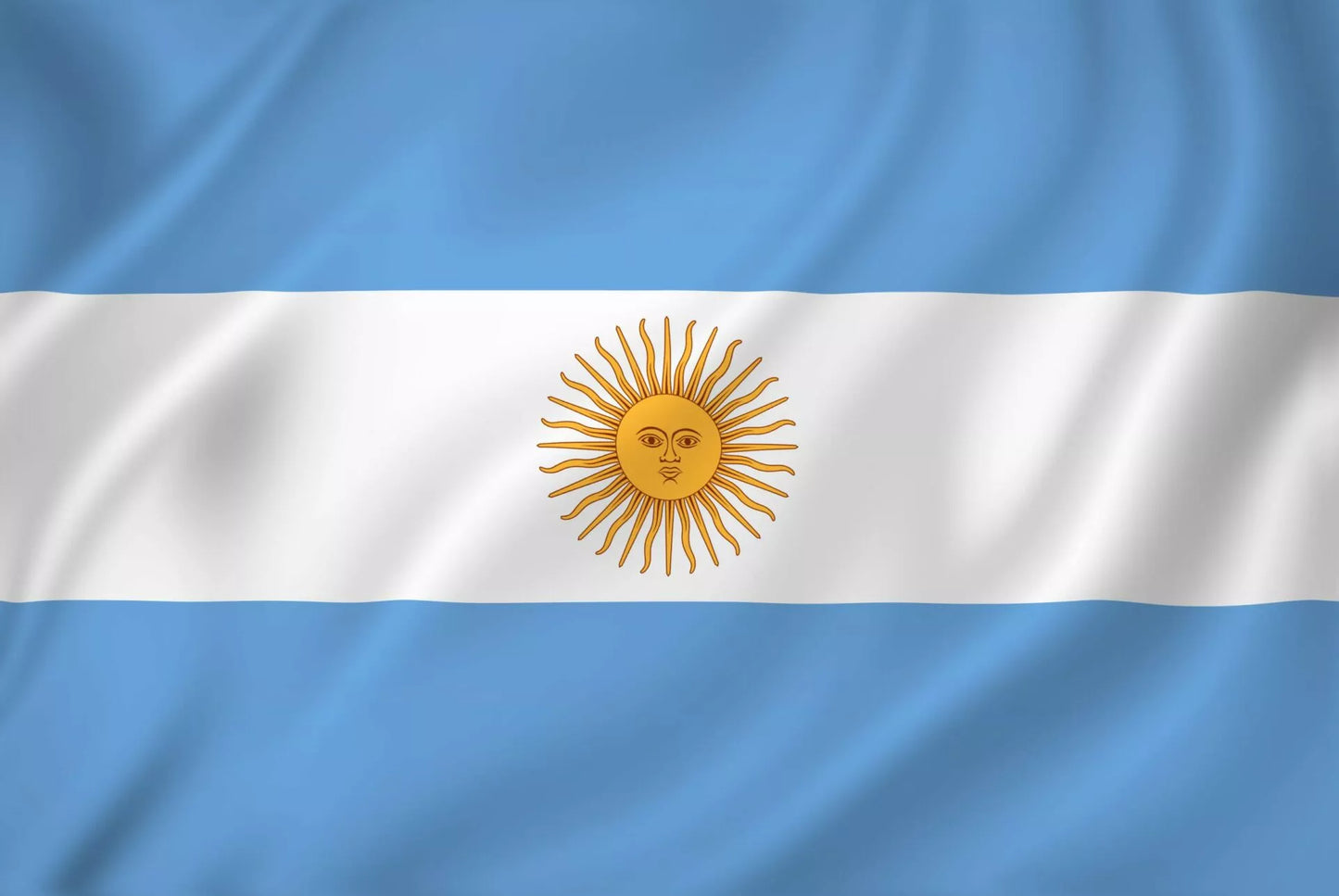 Drapeau Argentine 90 x 150 cm / 2 œillets