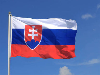 Drapeau Slovaquie 90 x 150 cm / 2 œillets