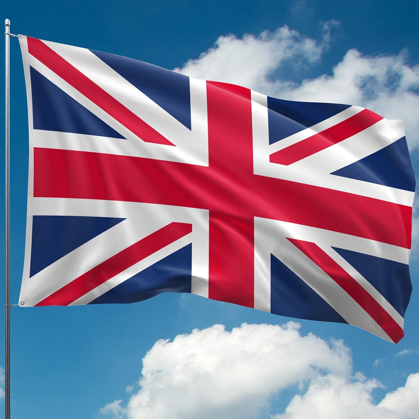 Drapeau Union Jack (Royaume-Uni) – 150 x 90 cm – Polyester