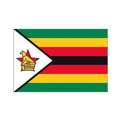 Drapeau Zimbabwe 90 x 150 cm / 2 œillets