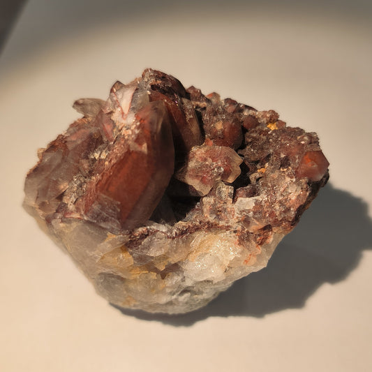 Quartz ferrugineux