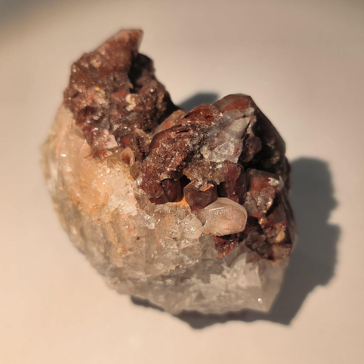 Quartz Ferrugineux – Pierre Naturelle Brute
