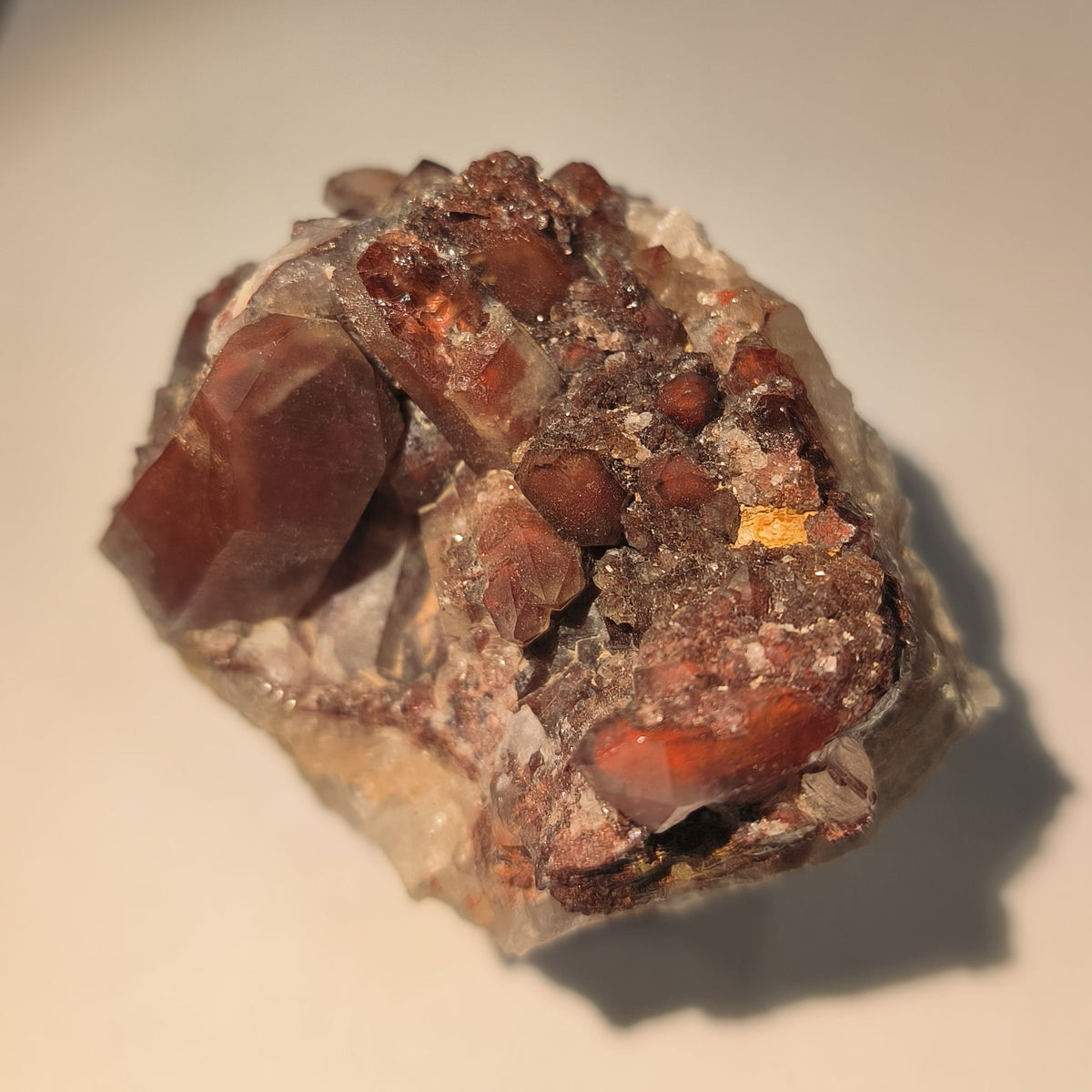 Quartz Ferrugineux – Pierre Naturelle Brute