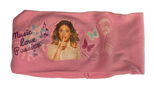Bandeau rose extensible Violetta pour enfant