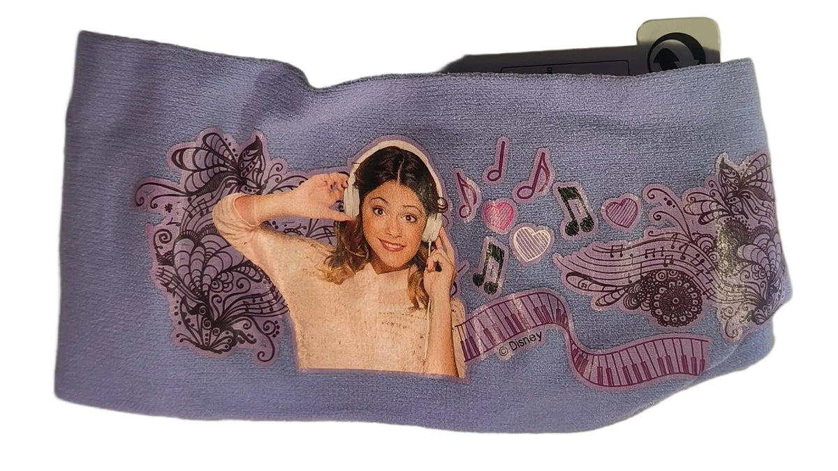 Bandeau violet extensible Violetta pour enfant