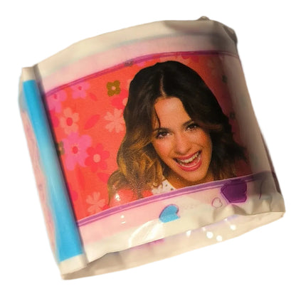 Bracelet clap rose foncé Violetta - 22 cm