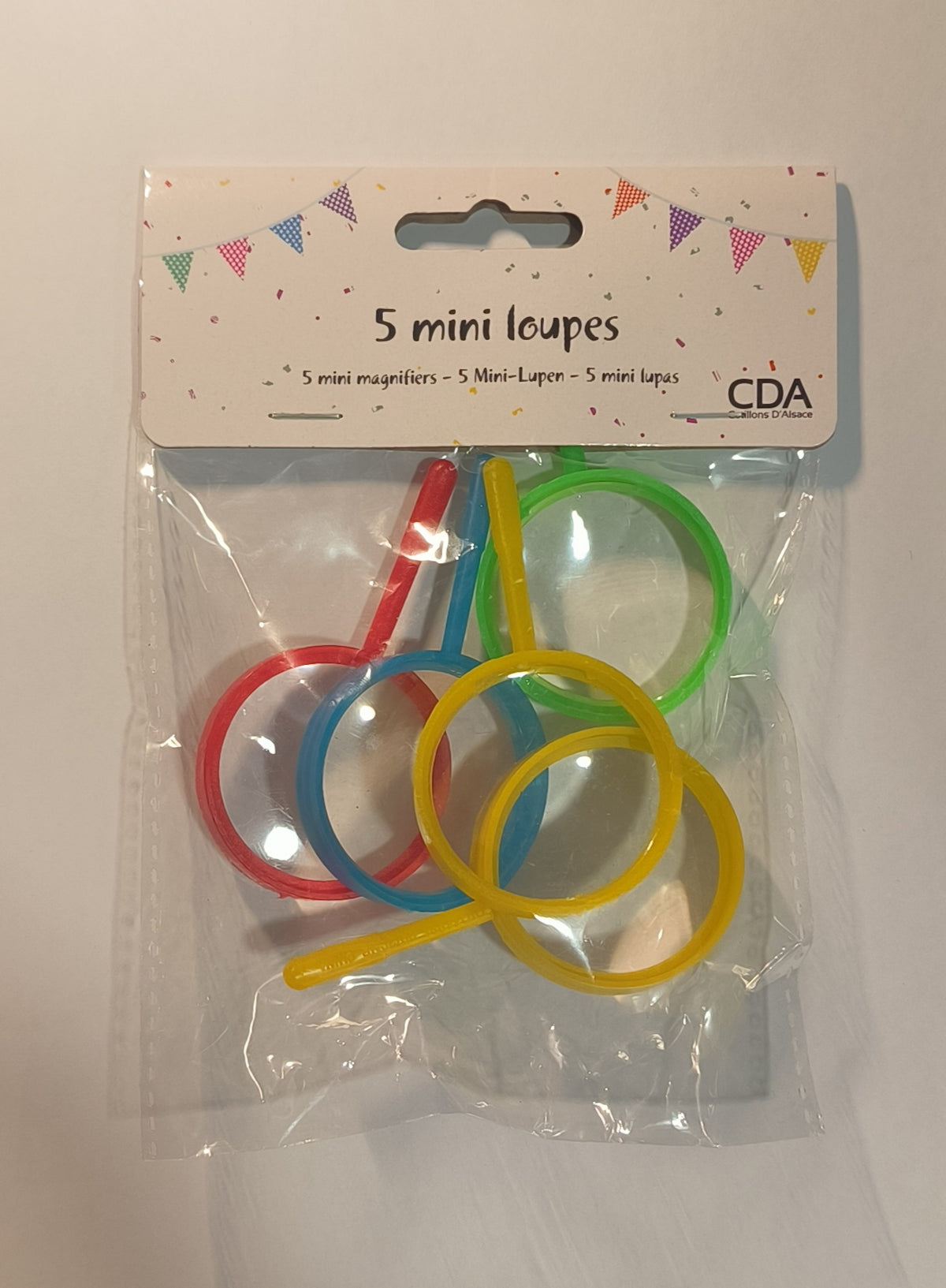 5 Mini Loupes 4 cm de Diamètre