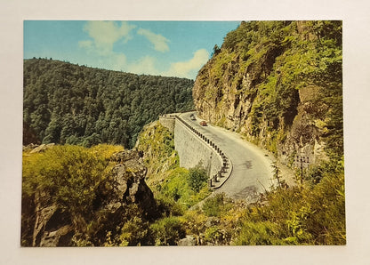 Carte postale vintage années 1980 – Col de la Schlucht, Vosges