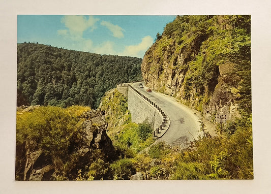 Carte postale vintage années 1980 – Col de la Schlucht, Vosges