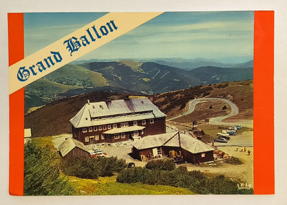 Carte postale vintage années 1960–1970 – Grand Ballon, Hautes Vosges
