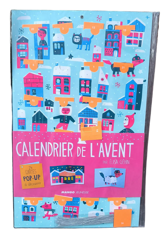 Calendrier de l’Avent 24 cases – Mango Jeunesse