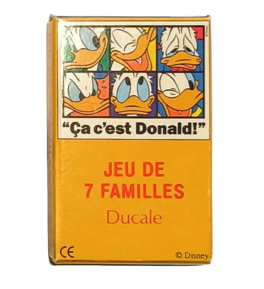 Ça, c’est Donald ! – Jeu de cartes vintage scellé – Ducale