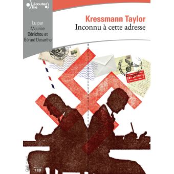 Inconnu à cette adresse - Livre audio CD