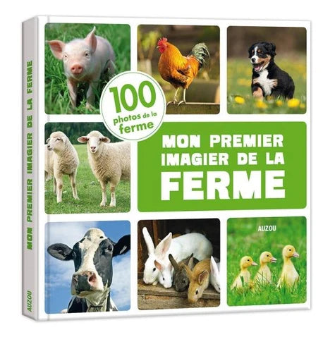 Mon premier imagier de la ferme – Auzou  + 4 figurines