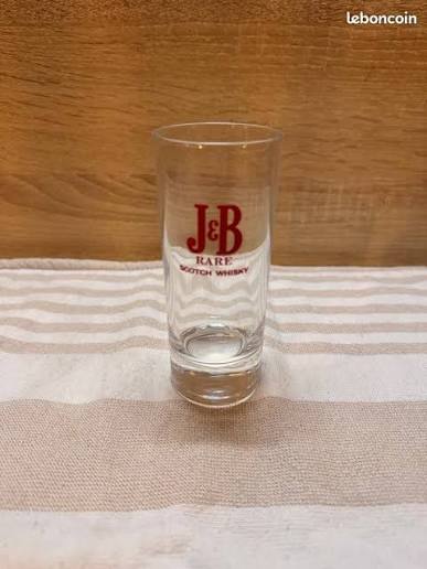 Verres de collection JB Rare - Publicité Le Poisson Rouge Wintzenheim