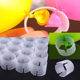 50 connecteurs 4 ballons pour arches ou guirlande de ballons