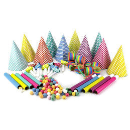 Boîte Cotillons 10 Personnes HAPPY COLOR