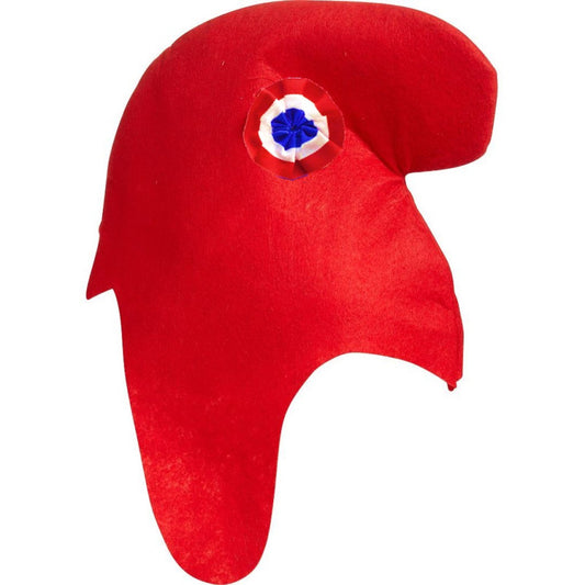 Carton de 12 Bonnets Phrygien Feutrine avec Cocardes
