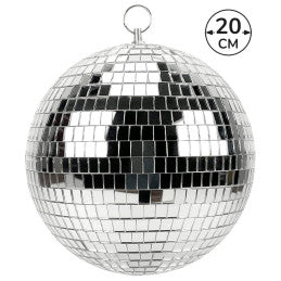 Boule à Facettes 20 cm - Argent ou Doré