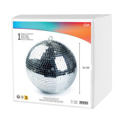 Boule à Facettes Disco Argent 30 cm