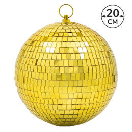 Boule à Facettes 20 cm - Argent ou Doré